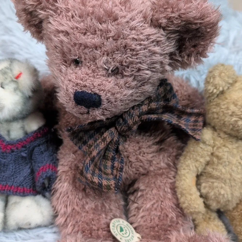 Vintage Boyds Bears TY Bosley Plush Stuffed Animals Collections Lot Of‎ 3